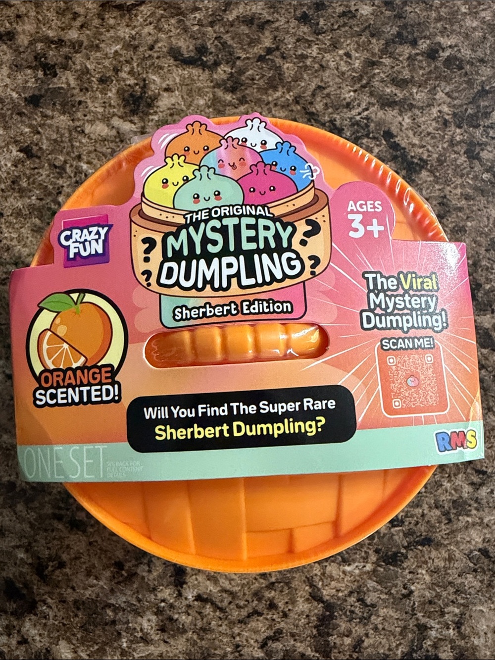 RMS Original Mystery Dumpling SHERBET EDITION - Orange Scented! VIRAL Squishy🍊